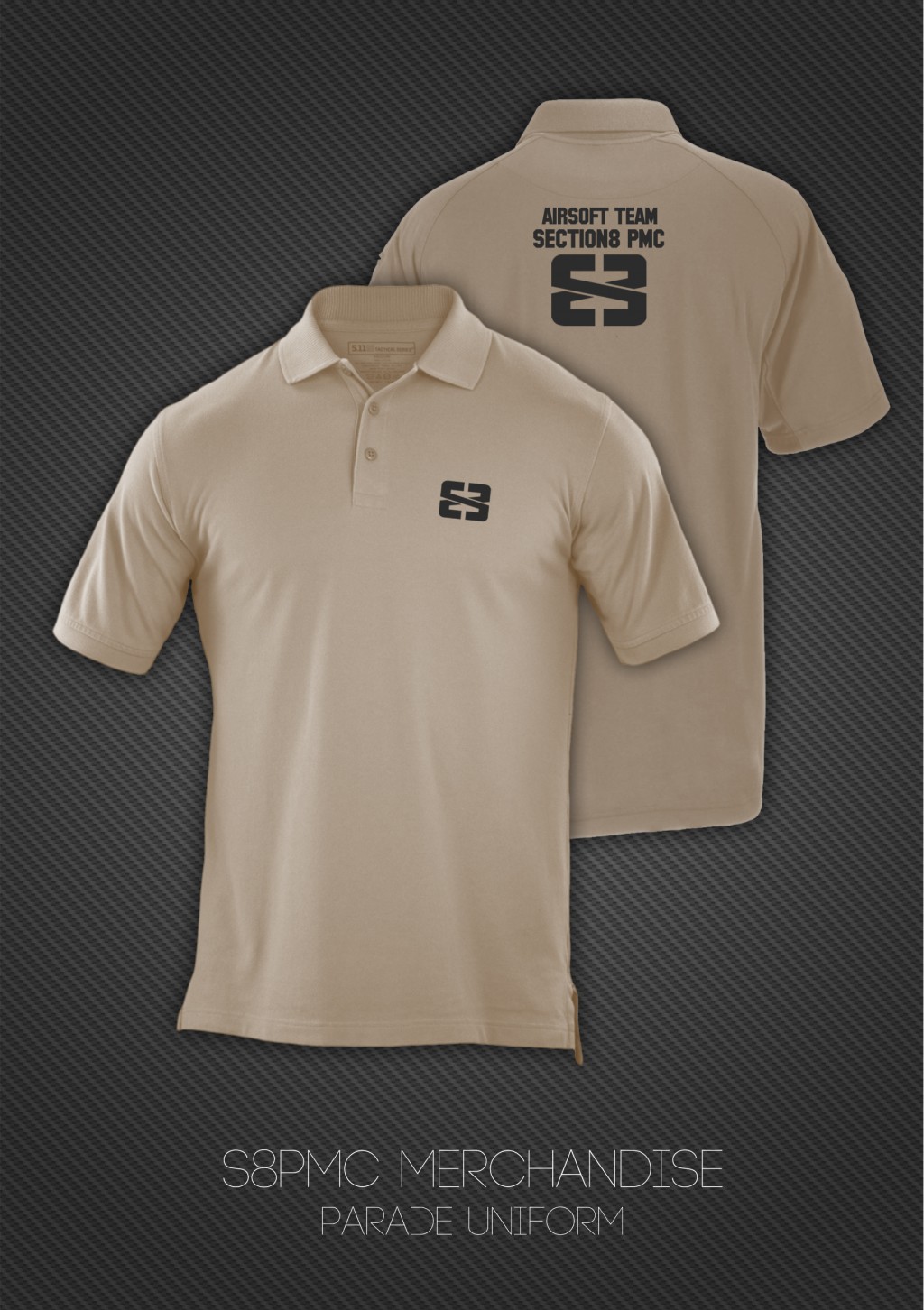 S8 Polo tshirt merchandise